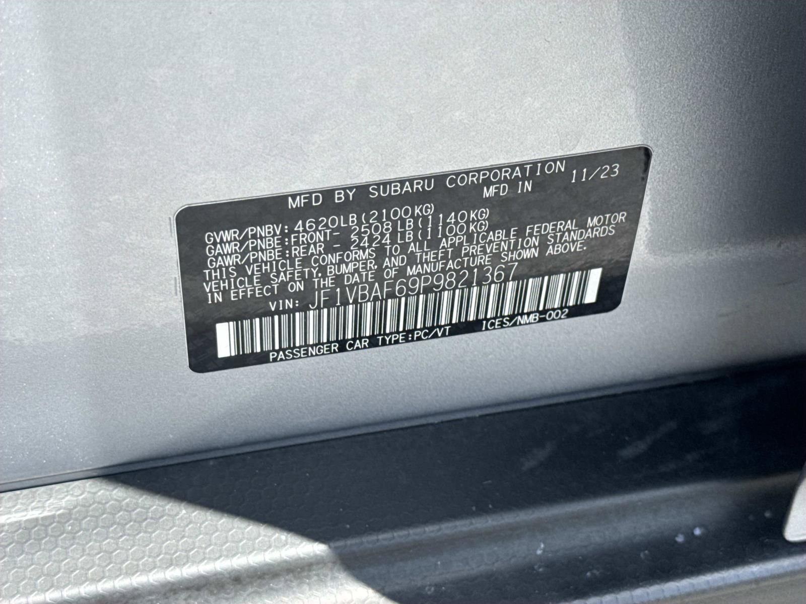 Used 2023 Subaru WRX Premium AWD/4WD image 29