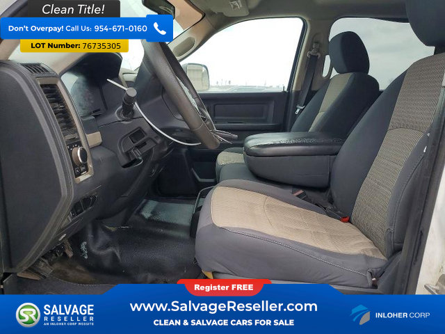 Used 2012 RAM 3500 ST w/ Chrome Appearance Group RWD image 9