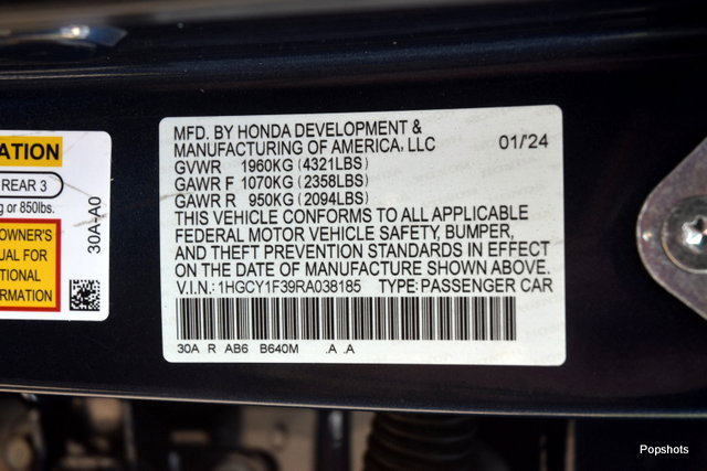 Certified 2024 Honda Accord EX image 21