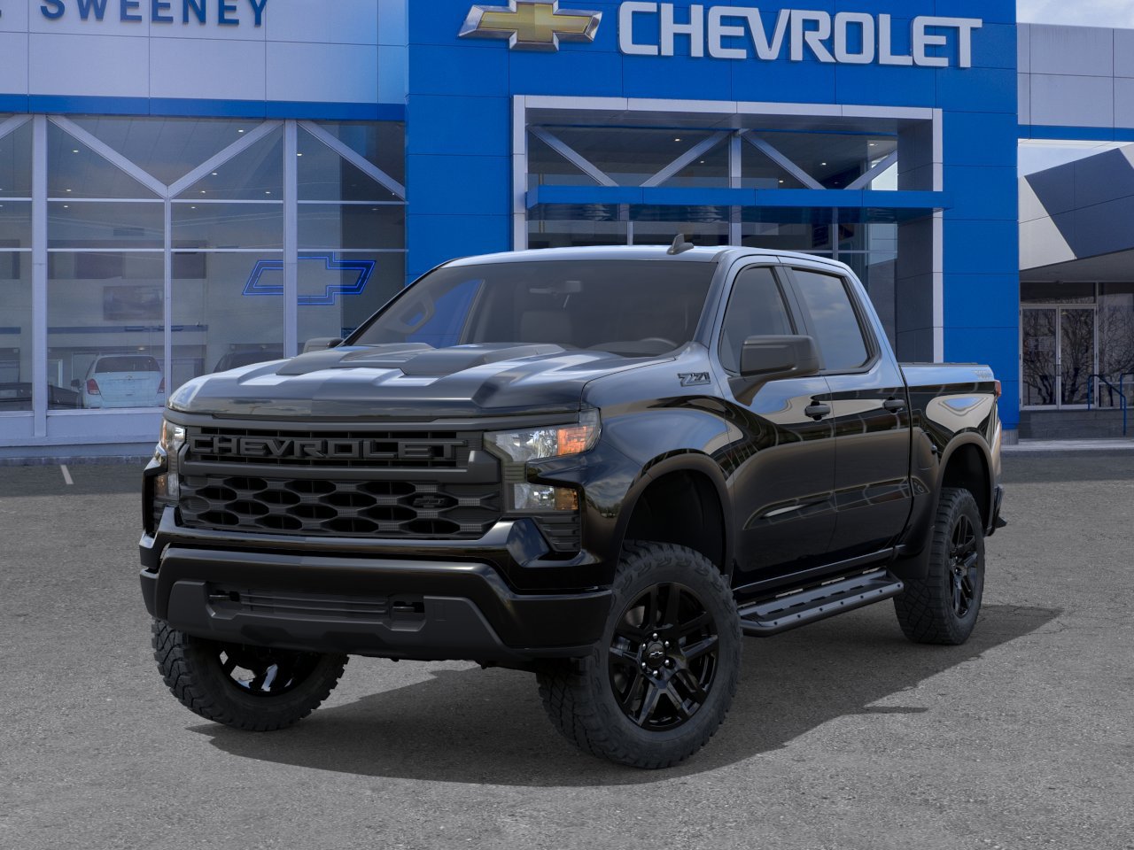 Used 2023 Chevrolet Silverado 1500 Custom Trail Boss w/ Midnight Edition AWD/4WD image 6