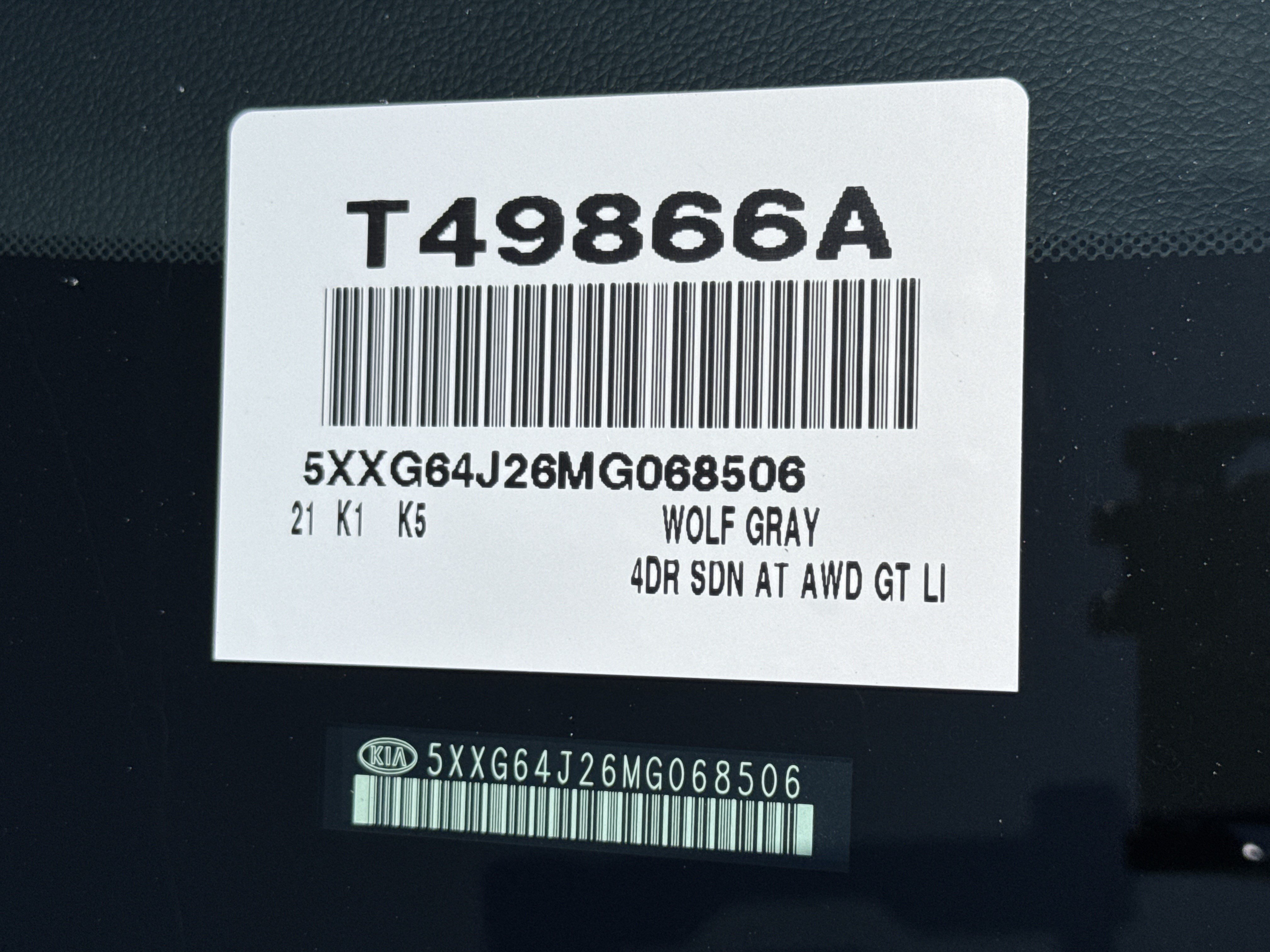 Used 2021 Kia K5 GT-Line AWD/4WD image 37