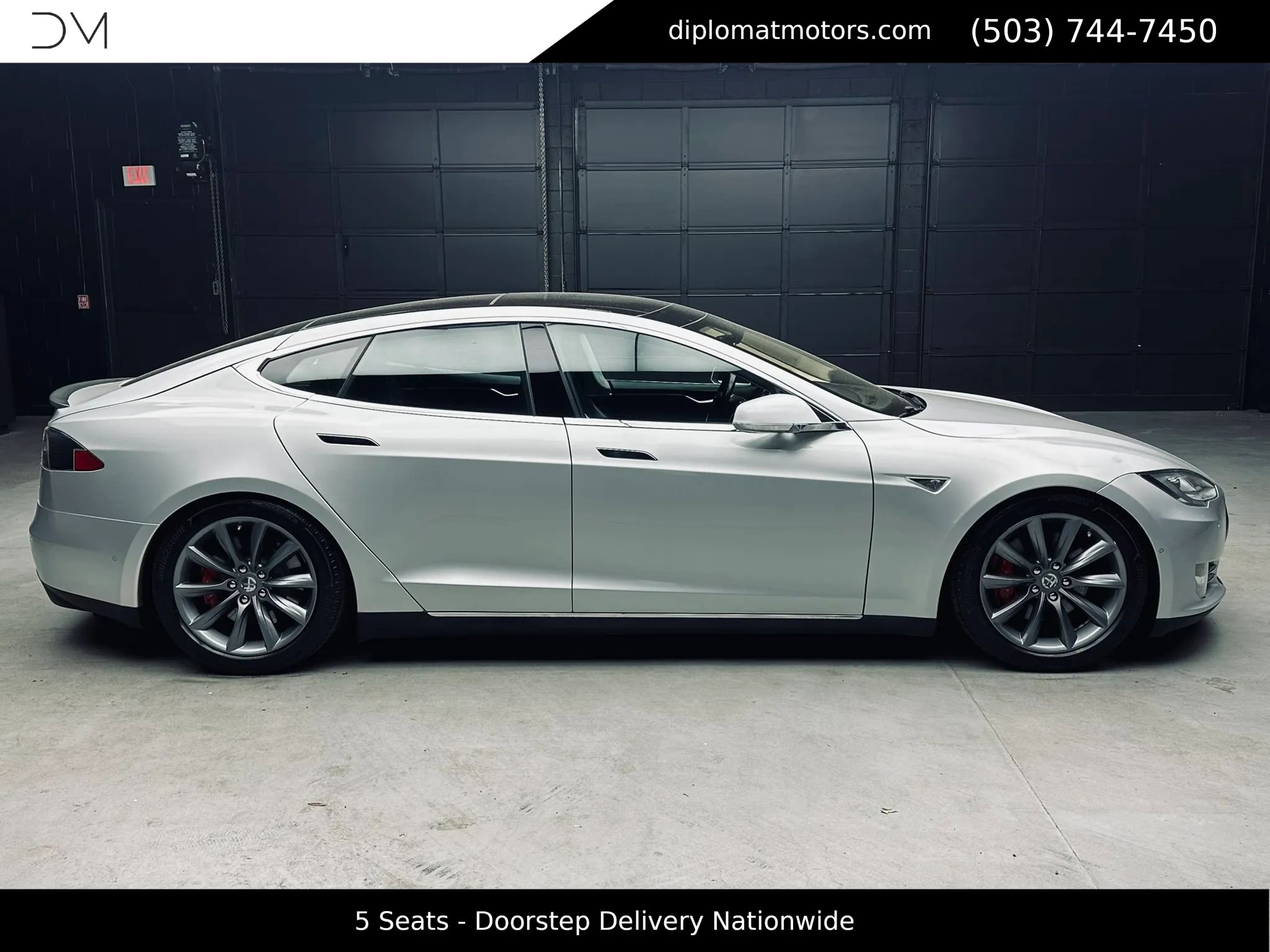 Used 2014 Tesla Model S P85D AWD/4WD image 8
