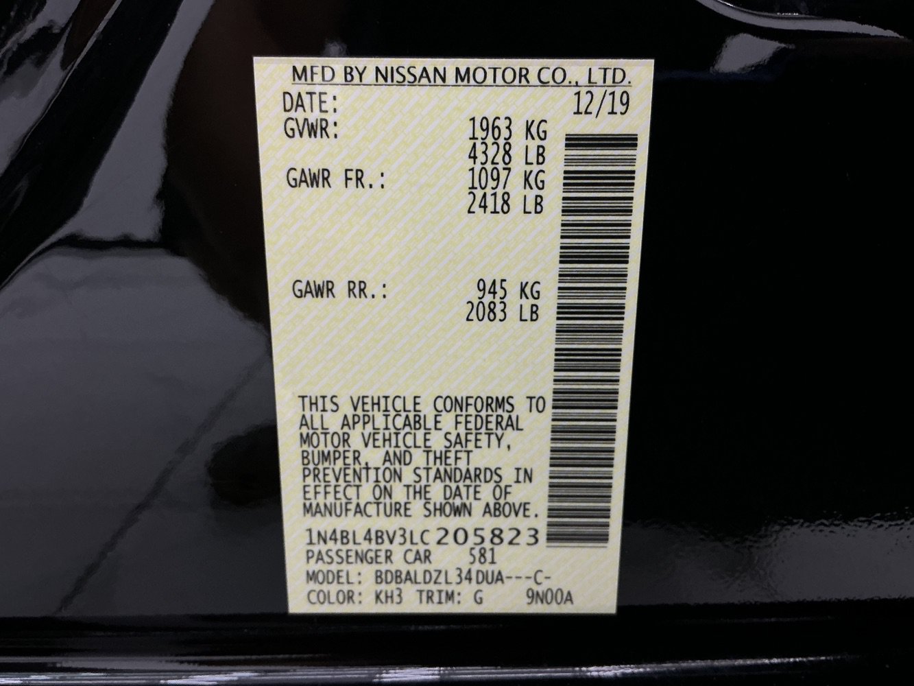 Used 2020 Nissan Altima 2.5 S FWD image 48