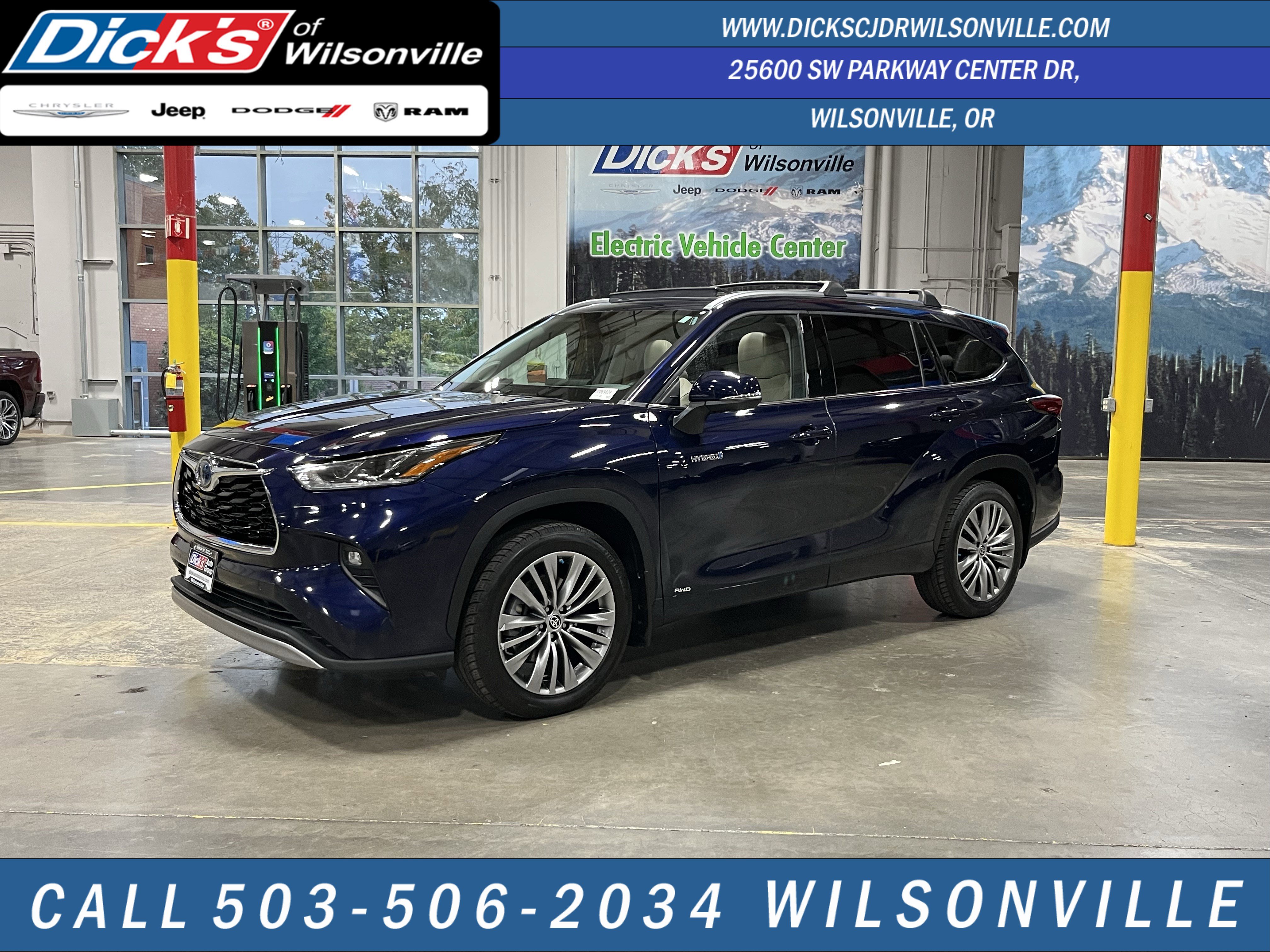 Used 2021 Toyota Highlander Platinum