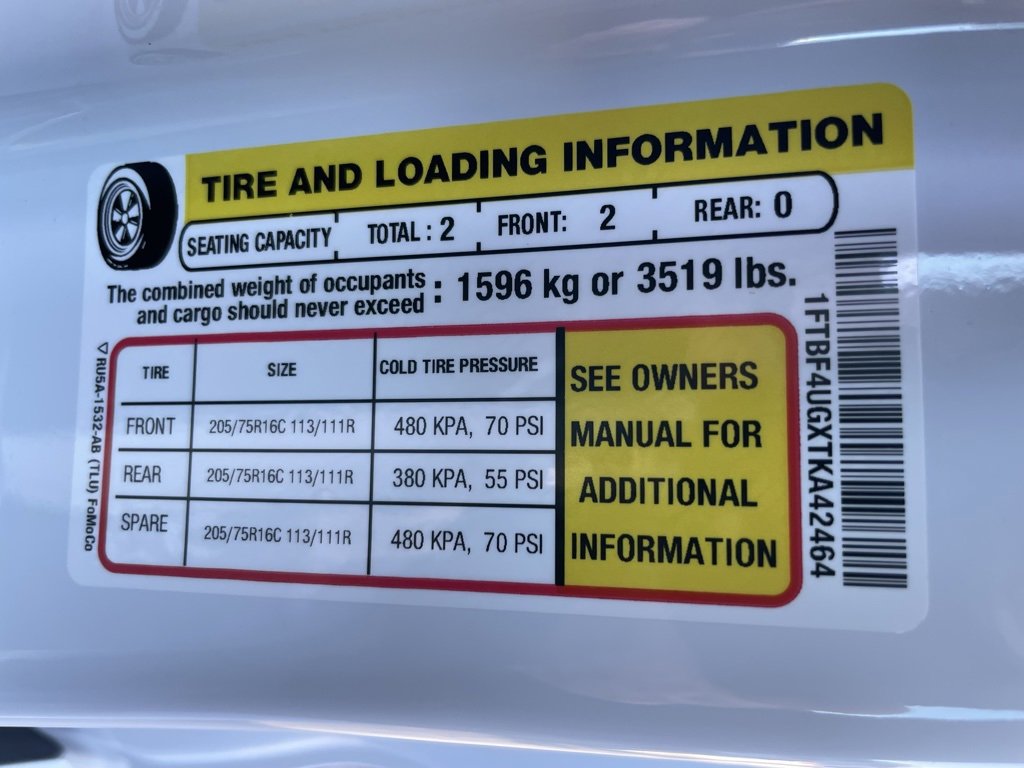 New 2026 Ford Transit 350 148 High Roof DRW AWD w/ Load Area Protection Package image 45