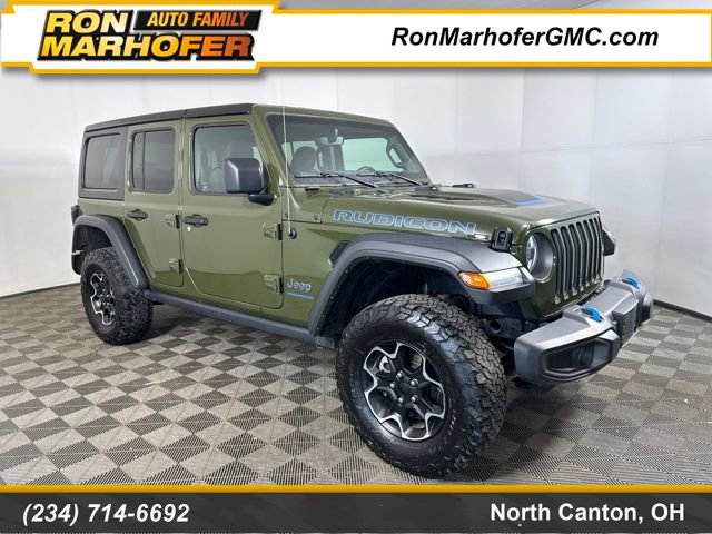Used 2023 Jeep Wrangler Unlimited Rubicon 4xe w/ Cold Weather Group 360° Tour