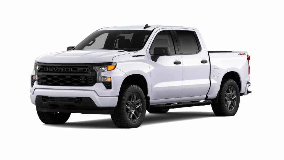 New 2026 Chevrolet Silverado 1500 Custom w/ Turbomax Blackout Package AWD/4WD image 21