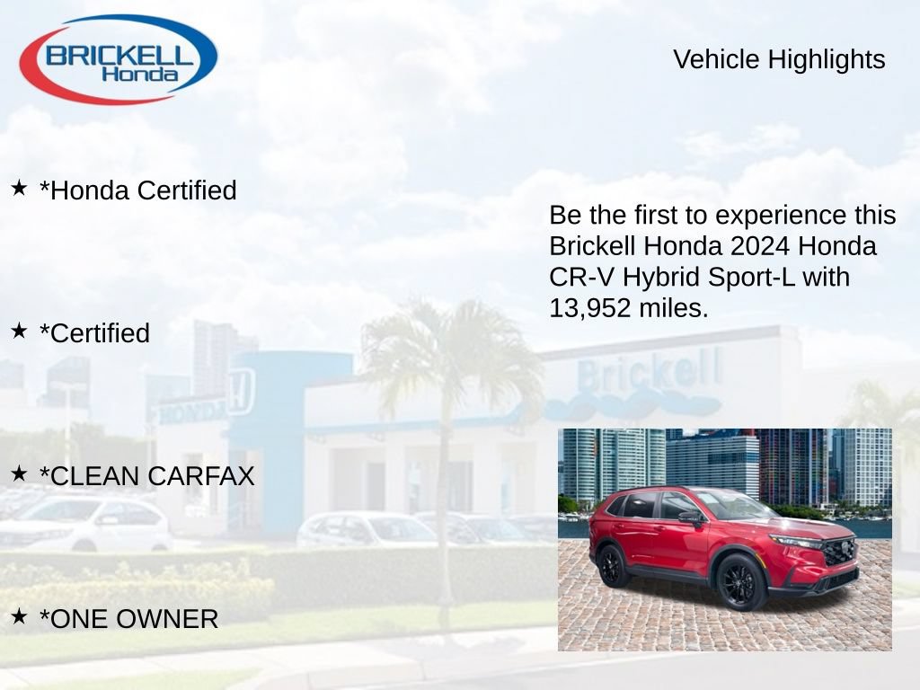 Certified 2024 Honda CR-V Sport-L image 9