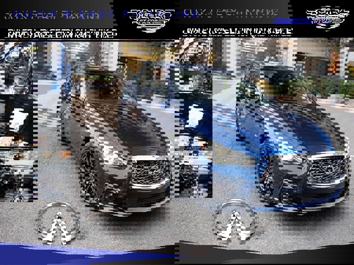 Used 2019 INFINITI Q50 Red Sport 400 w/ Sensory Package