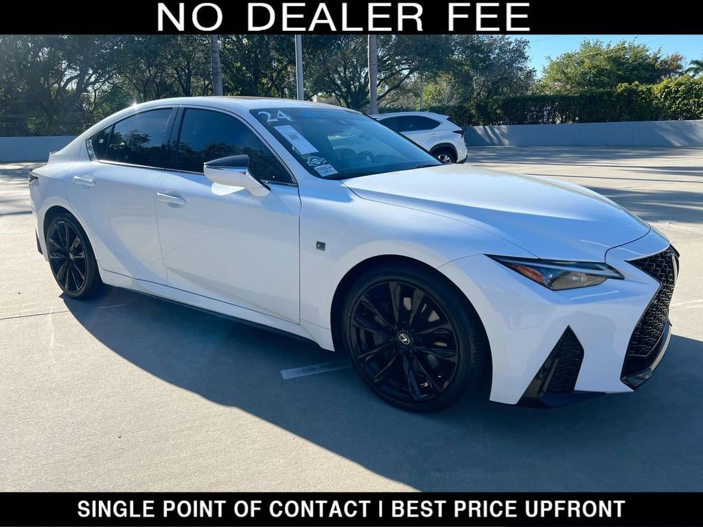 Used 2024 Lexus IS 350 F Sport w/ Accessory Package 2