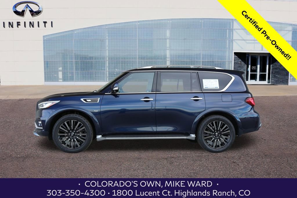 Certified 2019 INFINITI QX80 Limited w/ All-Season Package image 2
