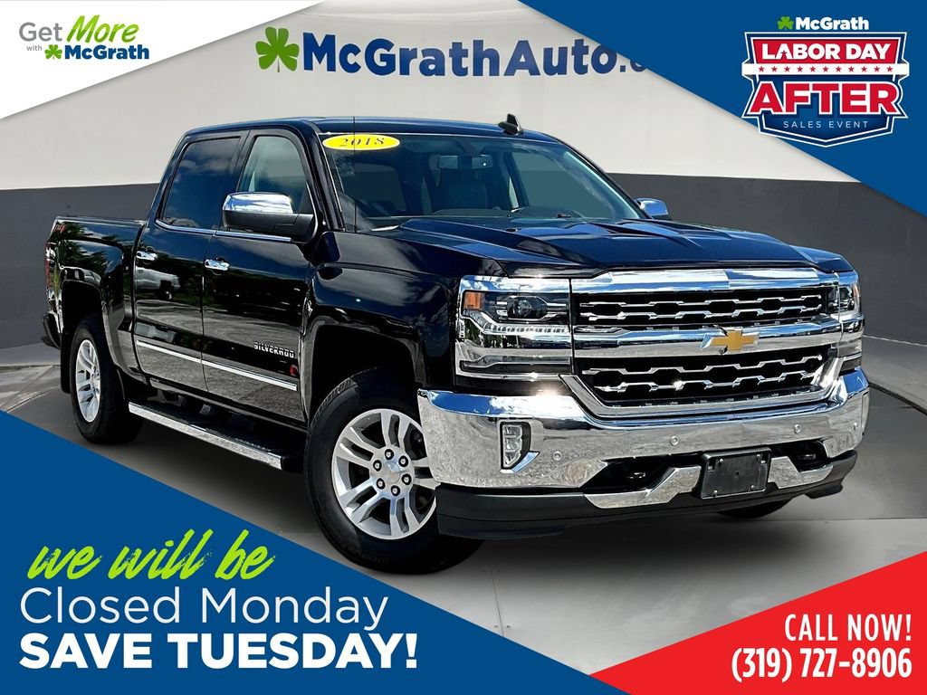 Used 2018 Chevrolet Silverado 1500 LTZ w/ LTZ Plus Package