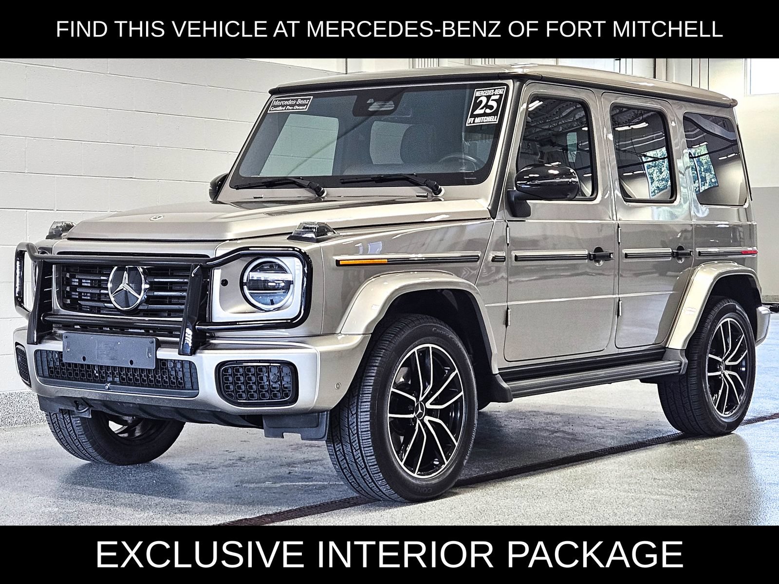 Certified 2025 Mercedes-Benz G 550 w/ Exclusive Interior Package