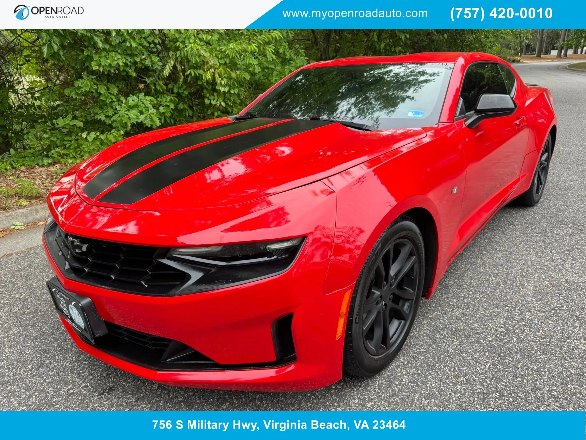 Used 2022 Chevrolet Camaro LS RWD image 1