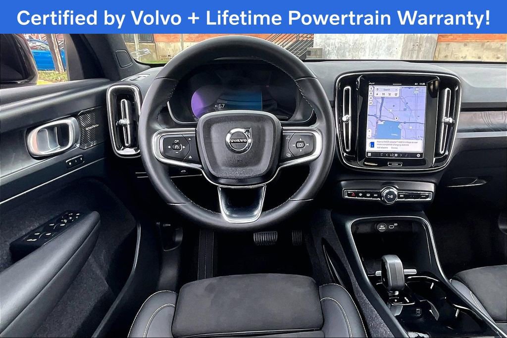 Certified 2023 Volvo C40 P8 Recharge Ultimate w/ Protection Package Premier image 7