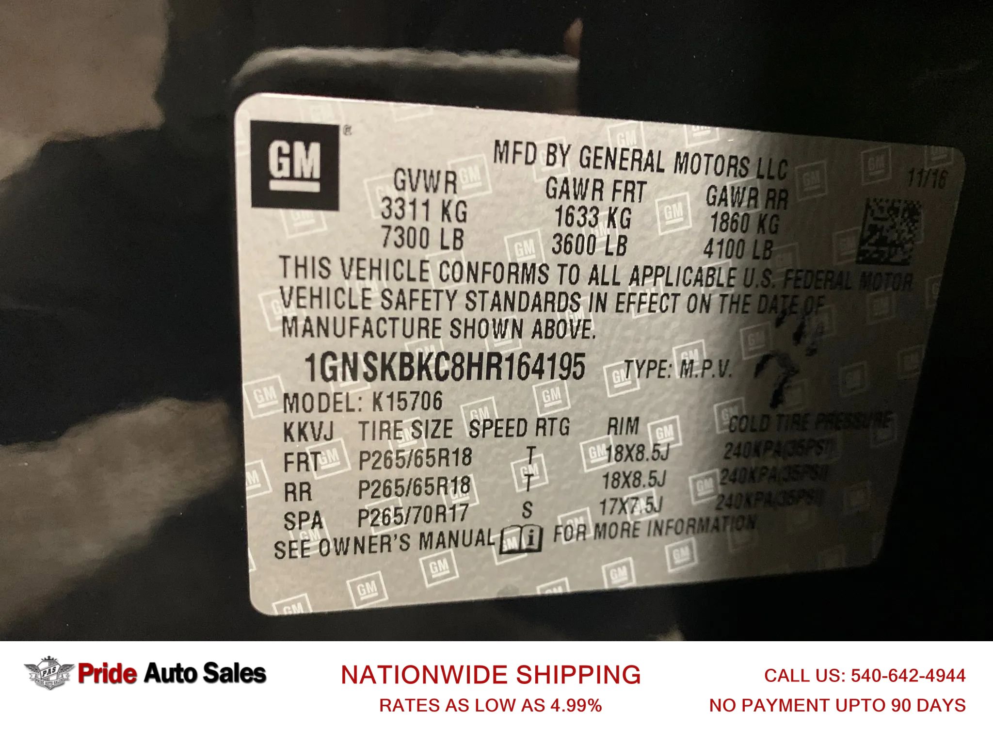Used 2017 Chevrolet Tahoe LT image 33