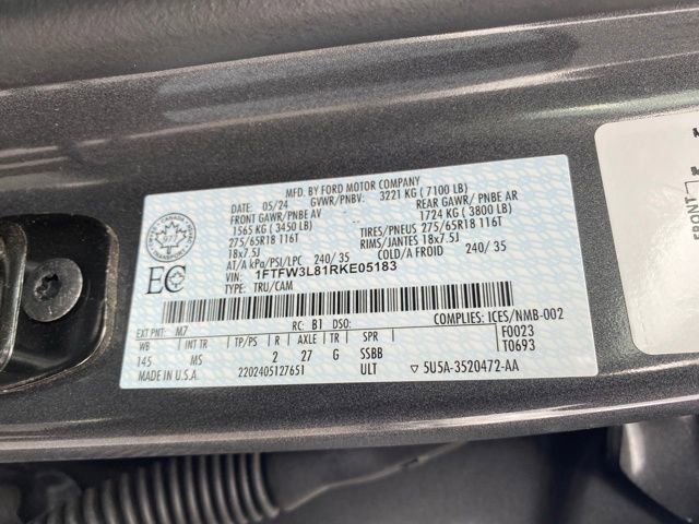 Used 2024 Ford F150 XLT image 24