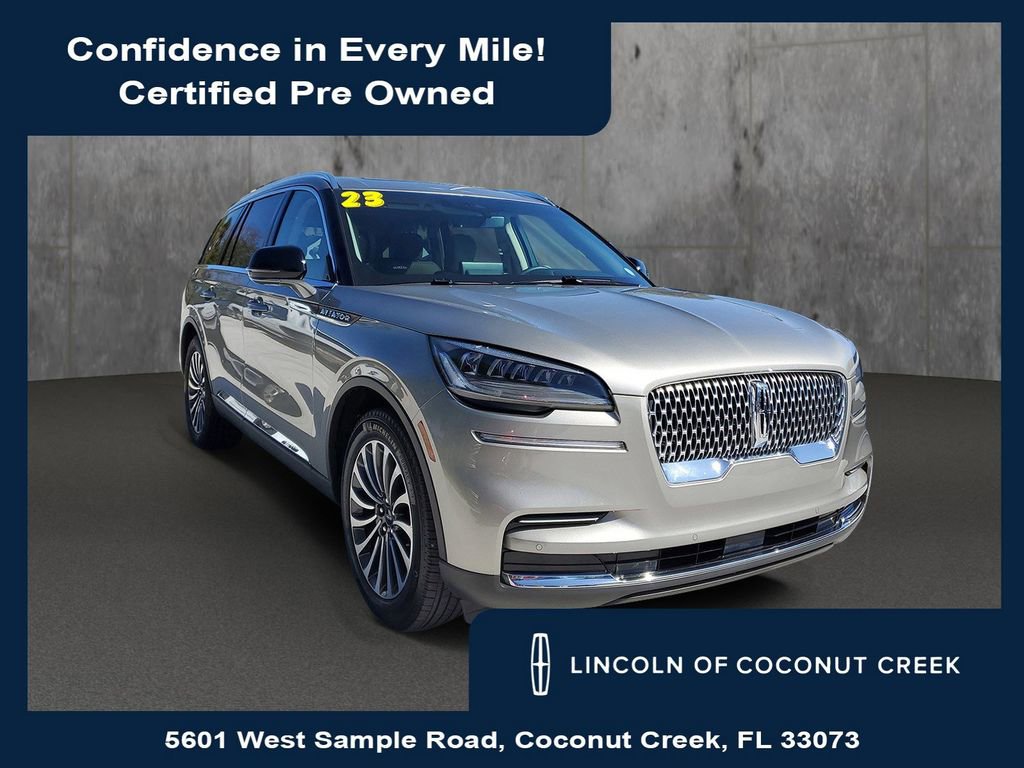 Certified 2023 Lincoln Aviator 2WD w/ Premium Package image 1