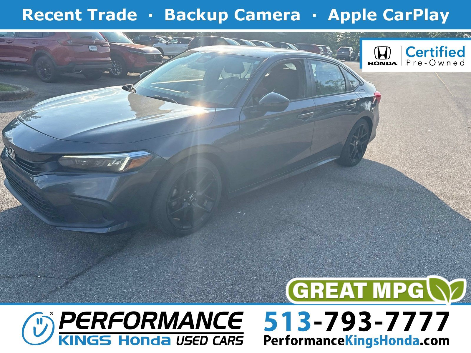 Used 2023 Honda Civic Sport image 1