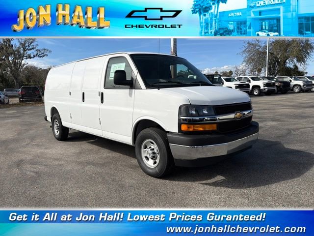 New 2025 Chevrolet Express 2500 Work Van 3D Extended Cargo Van w/ Driver Convenience Package