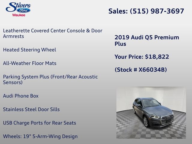 Used 2019 Audi Q5 2.0T Premium Plus AWD/4WD image 31