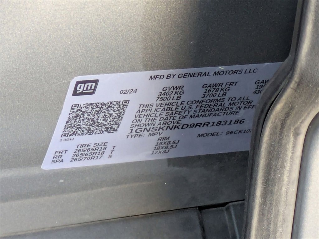 Used 2024 Chevrolet Tahoe LT image 38