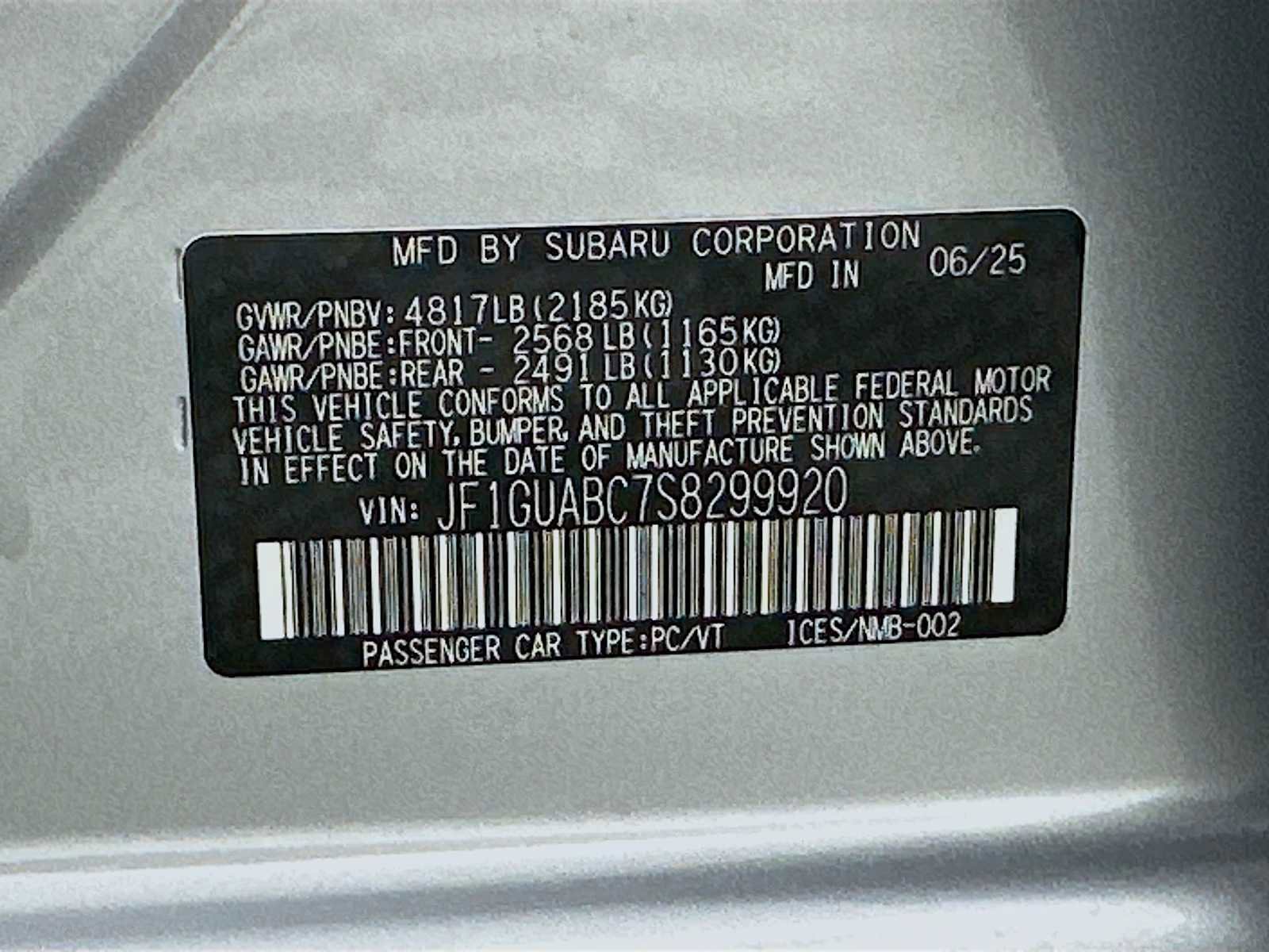 New 2025 Subaru Impreza 2.0i w/ Popular Package #1A image 28