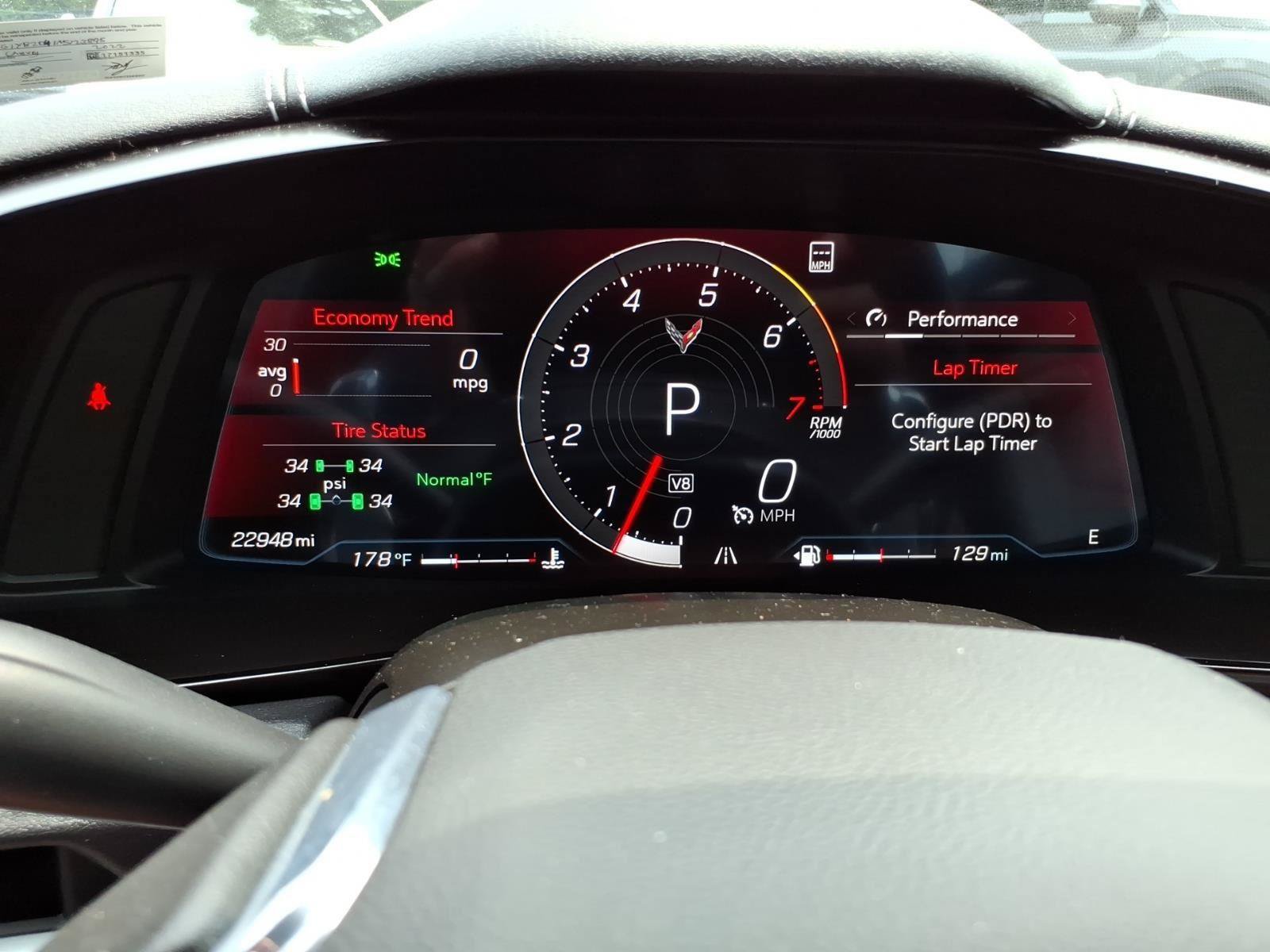 Used 2022 Chevrolet Corvette Stingray Preferred Cpe w/ Battery Protection Package RWD image 18