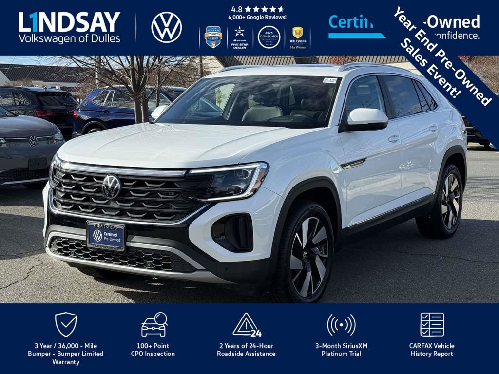 Used 2025 Volkswagen Atlas Cross Sport SEL image 4