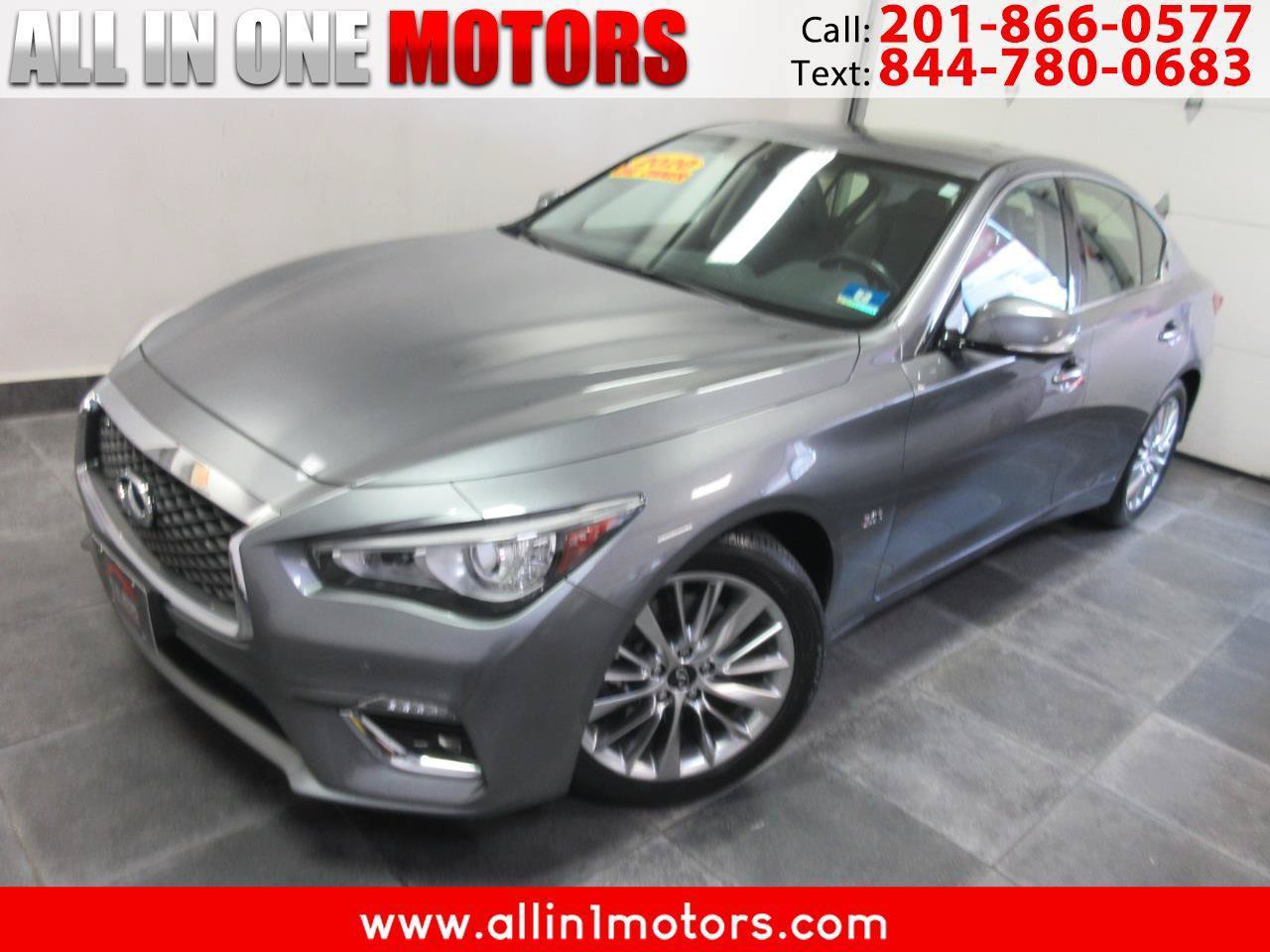 Used 2020 INFINITI Q50 Luxe w/ Essential Package (3.0T Luxe) AWD/4WD image 1
