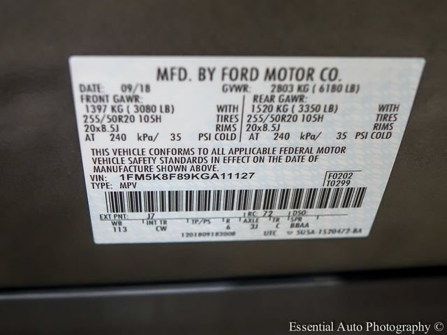 Used 2019 Ford Explorer Limited w/ Class III Trailer Tow Package AWD/4WD image 29
