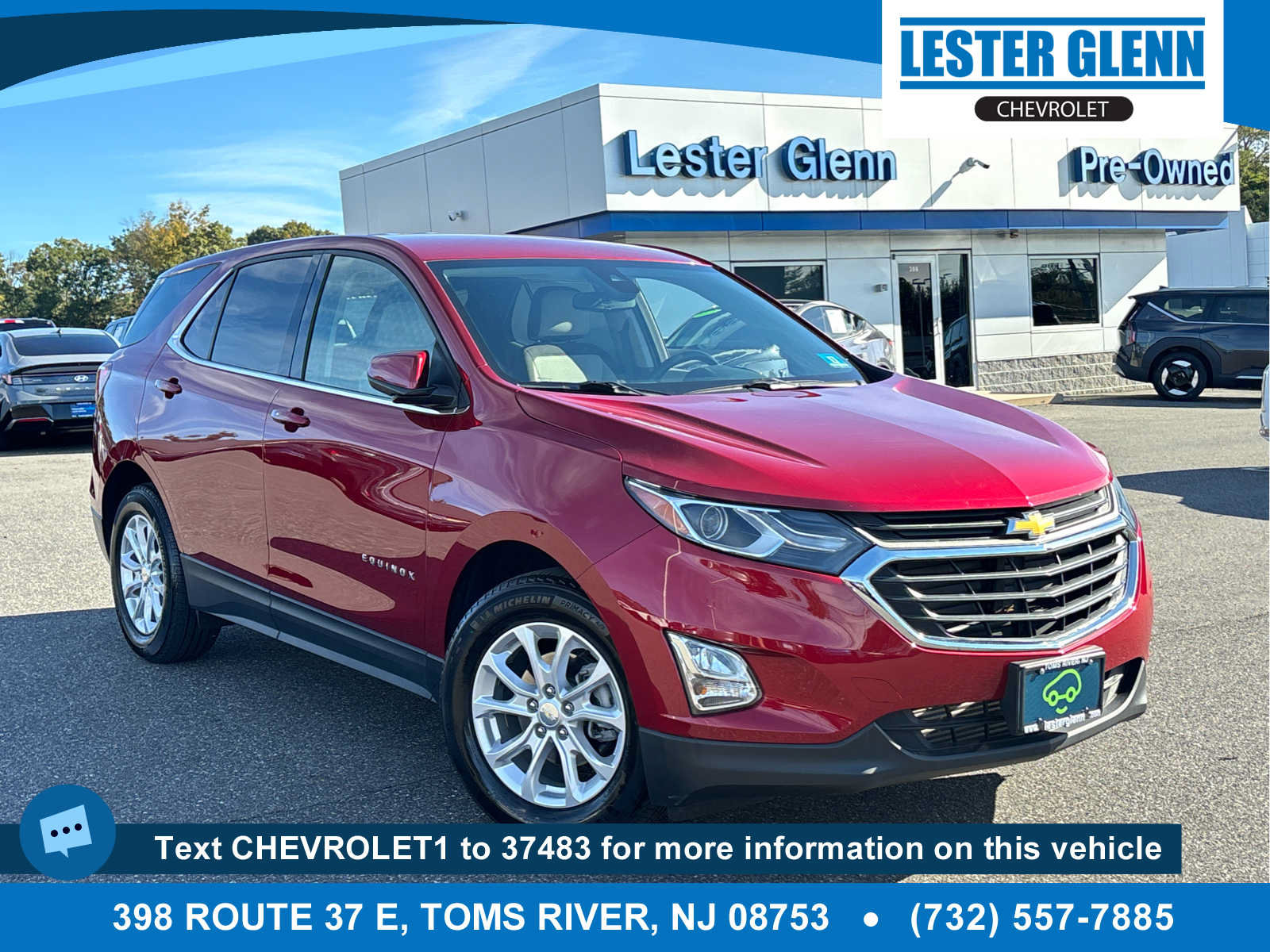 Certified 2020 Chevrolet Equinox LT FWD image 1