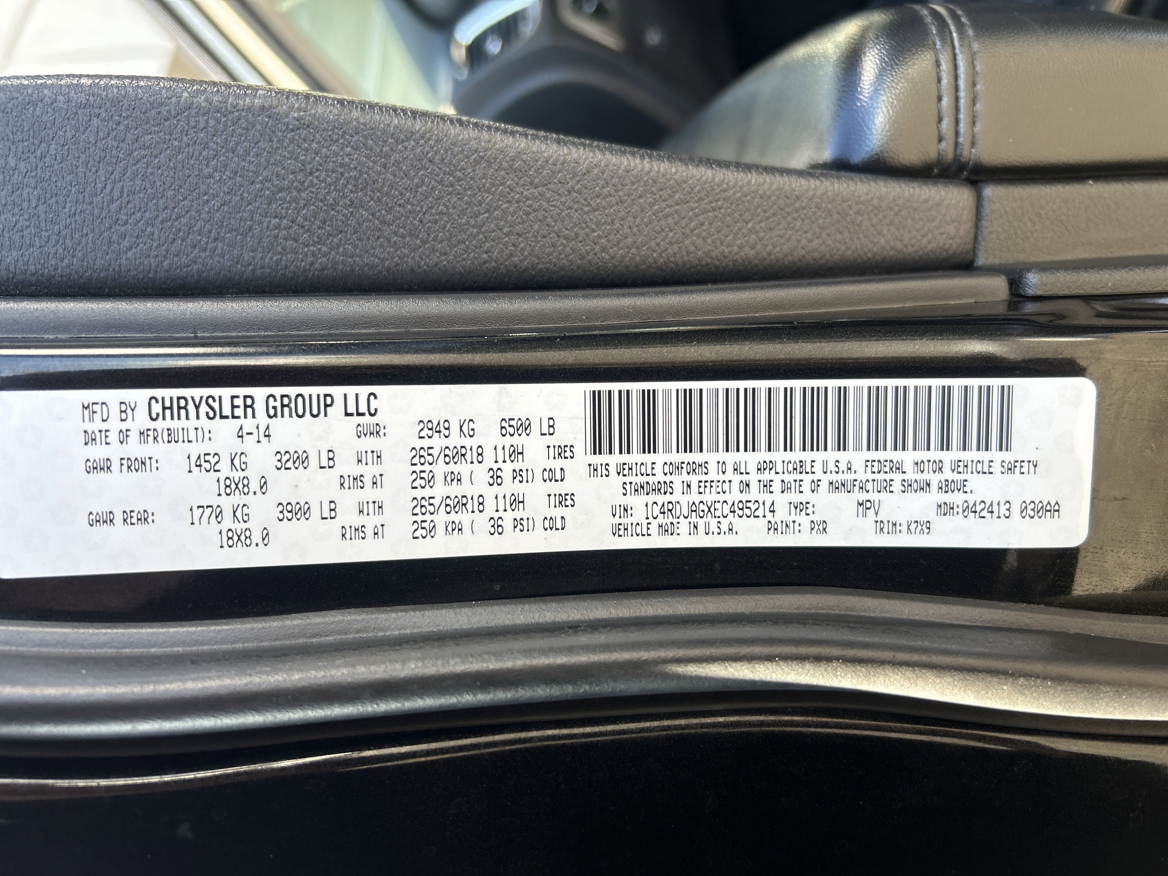 Used 2014 Dodge Durango SXT w/ Quick Order Package 23B image 32