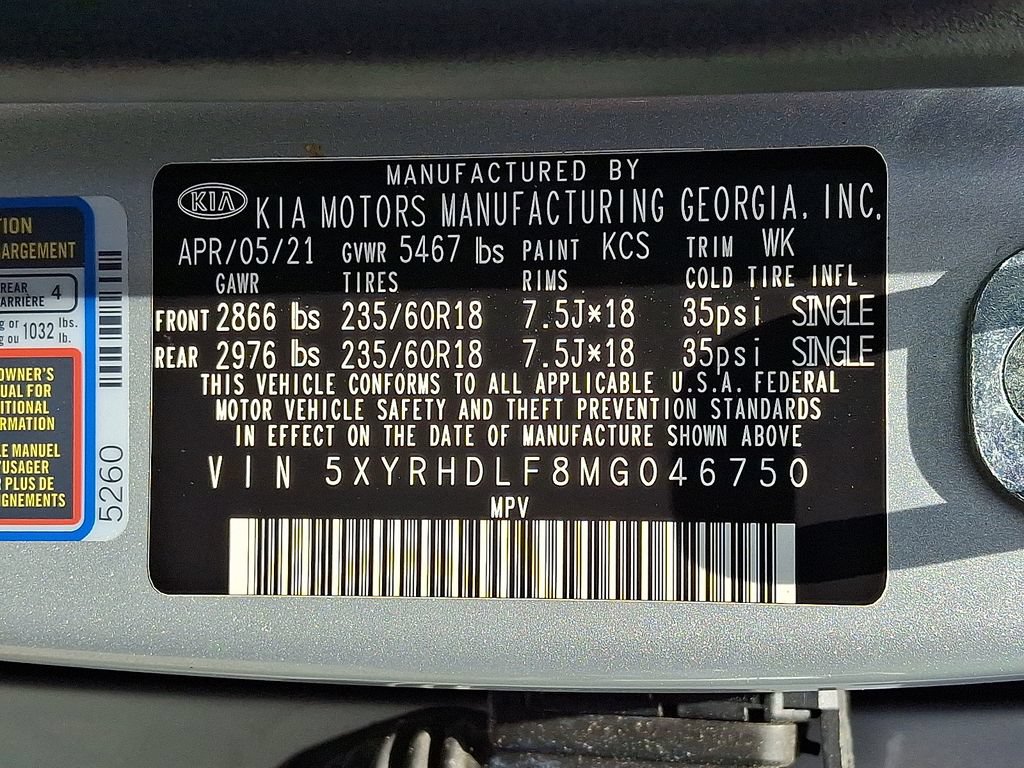 Used 2021 Kia Sorento EX w/ Panoramic Sunroof Package AWD/4WD image 28