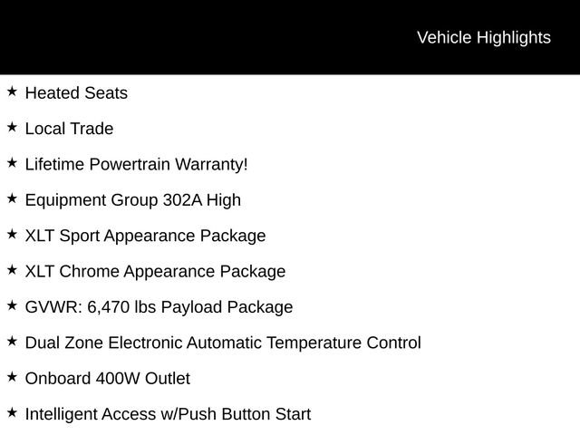 Used 2023 Ford F150 XLT w/ Equipment Group 302A High image 2