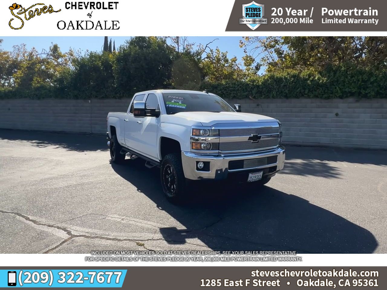 Used 2015 Chevrolet Silverado 2500 LTZ w/ Duramax Plus Package AWD/4WD image 3