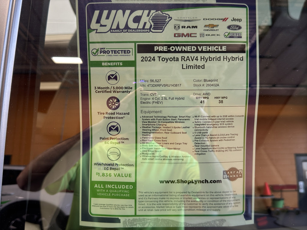 Used 2024 Toyota RAV4 Limited w/ Advanced Technology Package image 42