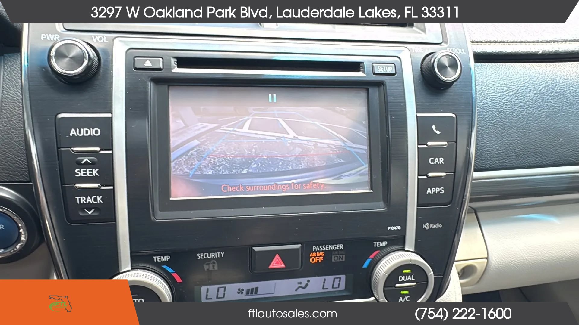 Used 2013 Toyota Camry XLE w/ Leather Pkg FWD image 56