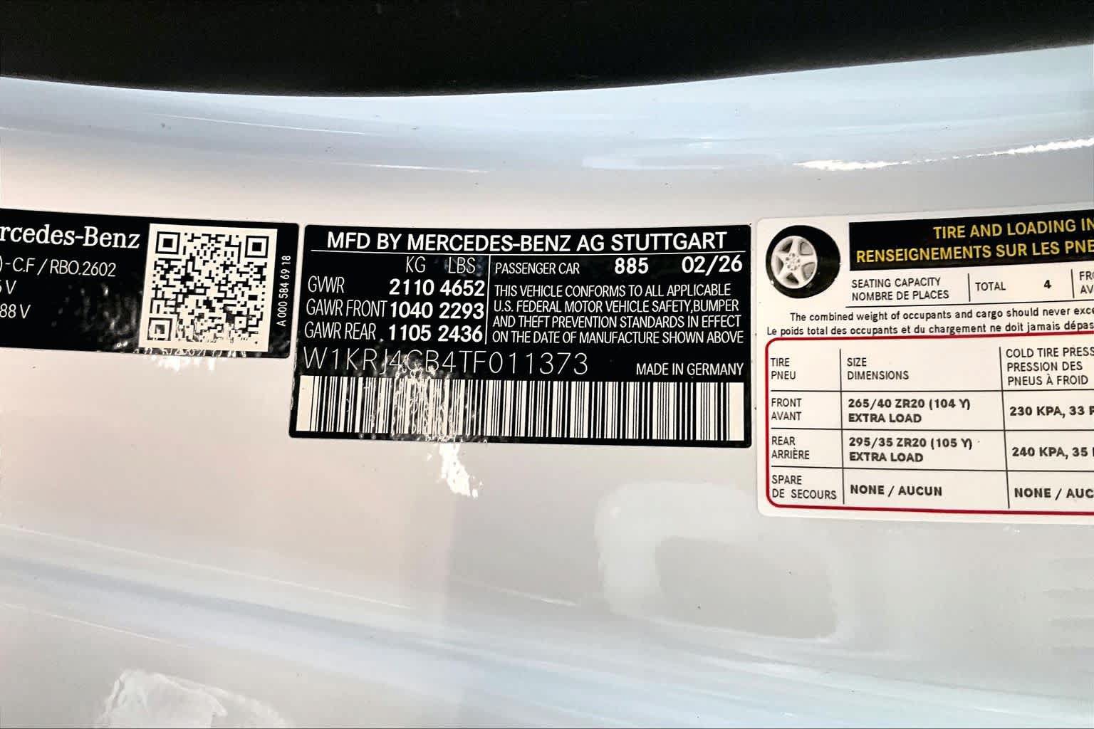 New 2026 Mercedes-Benz AMG GT 43 image 12