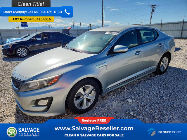 Used 2014 Kia Optima LX w/ Hybrid Convenience Package FWD image 1