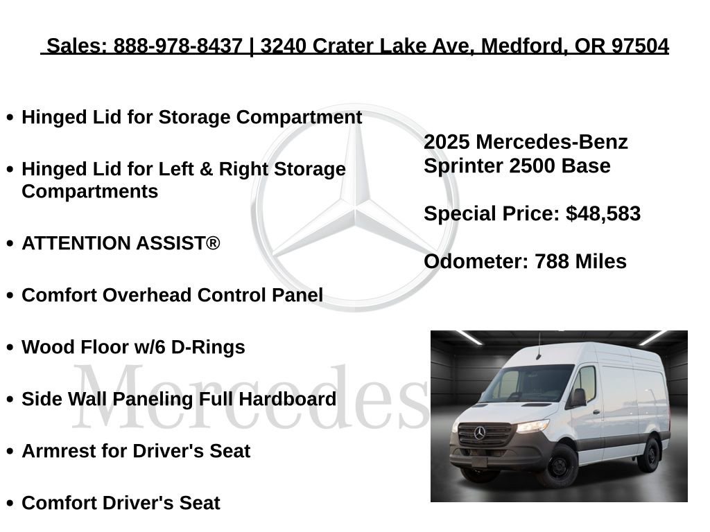 Used 2025 Mercedes-Benz Sprinter 2500 image 15