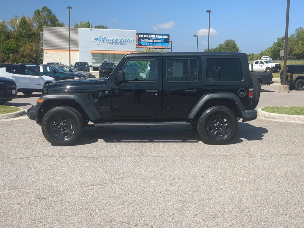 Certified 2023 Jeep Wrangler Unlimited Sport AWD/4WD image 2