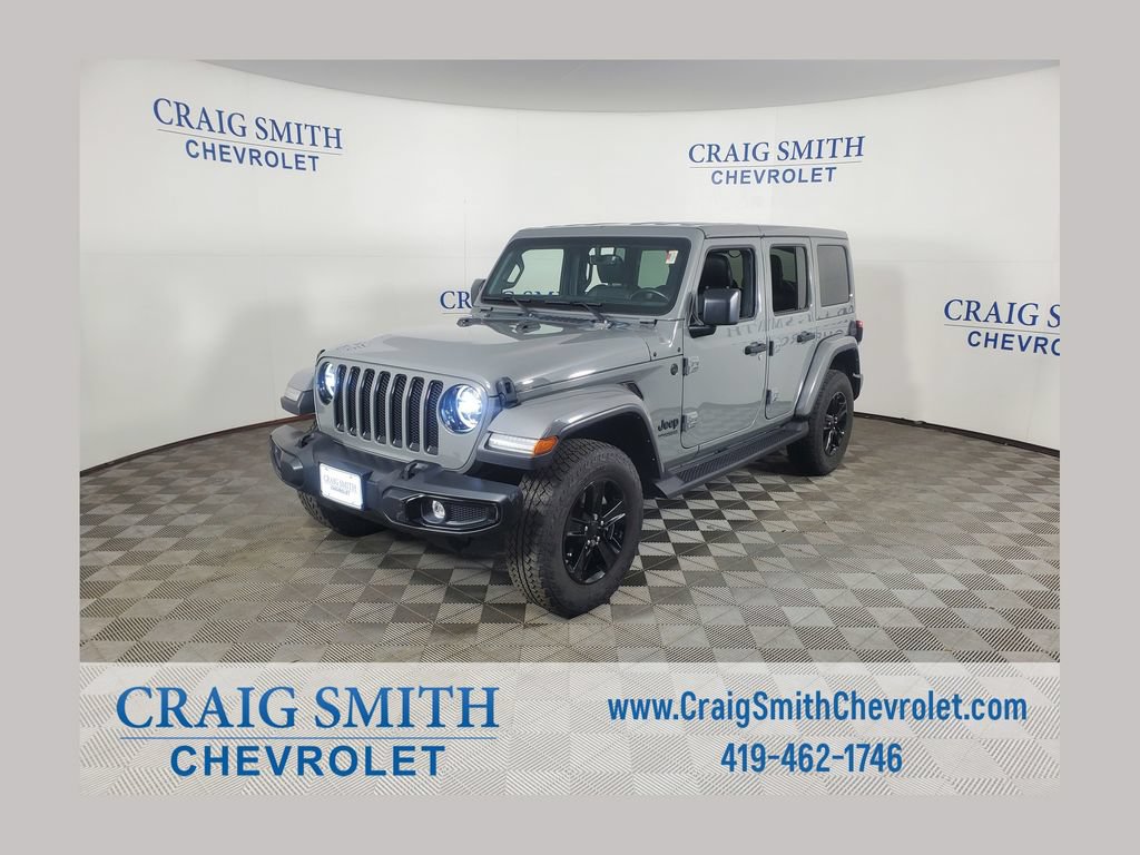 Used 2022 Jeep Wrangler Unlimited Sahara AWD/4WD image 1