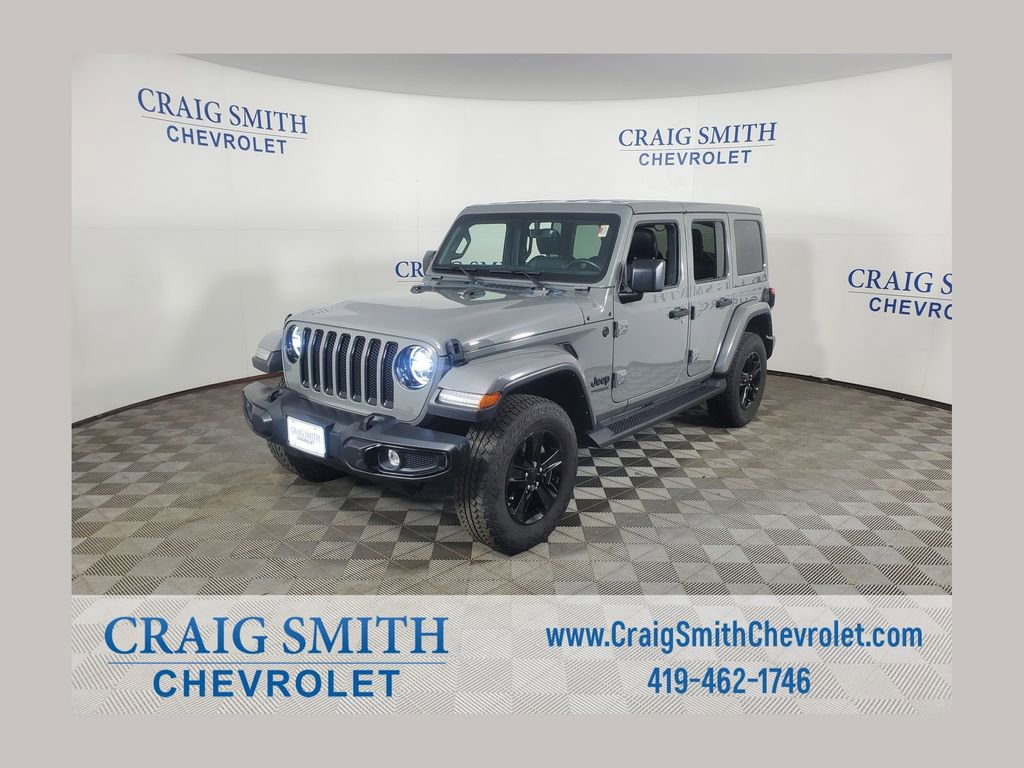 Used 2022 Jeep Wrangler Unlimited Sahara image 1