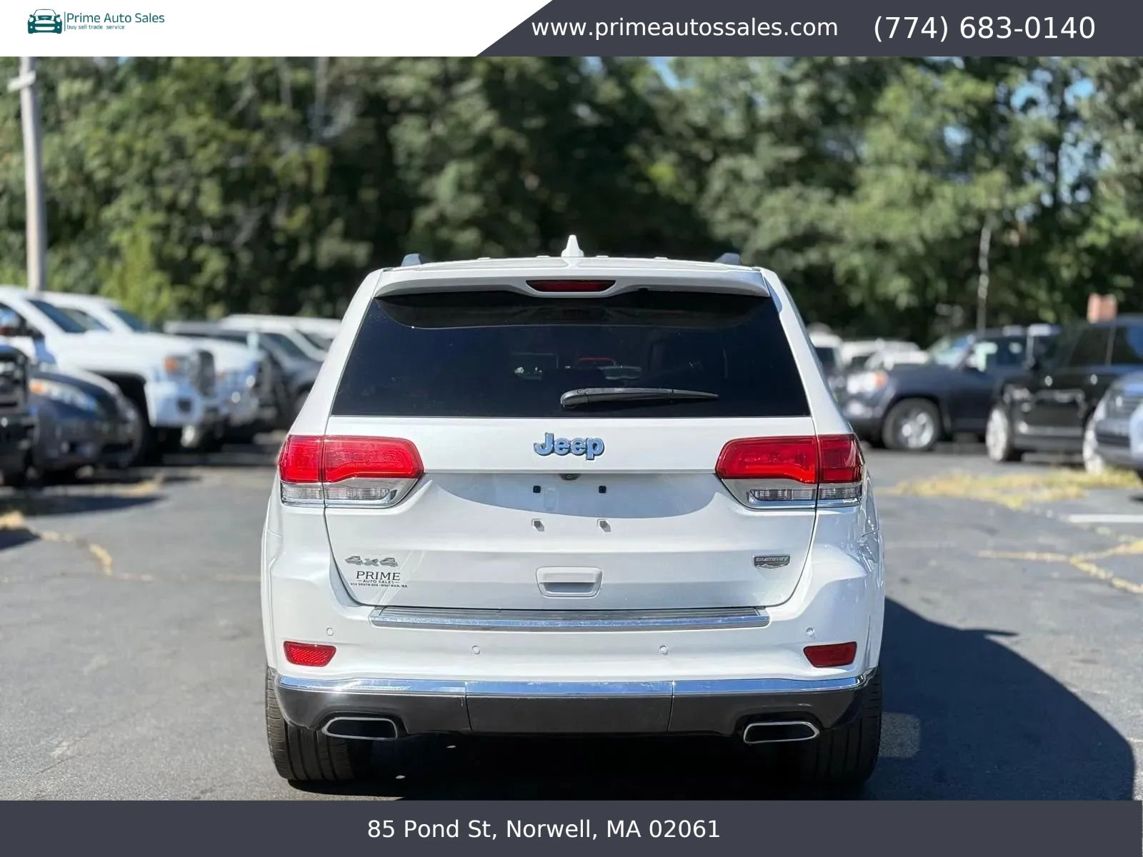 Used 2017 Jeep Grand Cherokee Summit AWD/4WD image 8