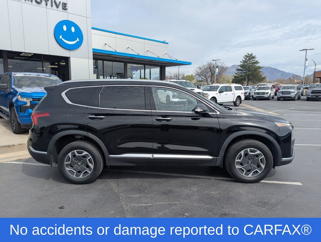 Used 2021 Hyundai Santa Fe Blue AWD/4WD image 2