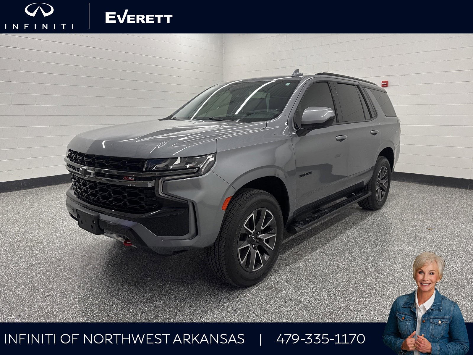 Used 2021 Chevrolet Tahoe Z71 w/ Rear Media and Nav Package