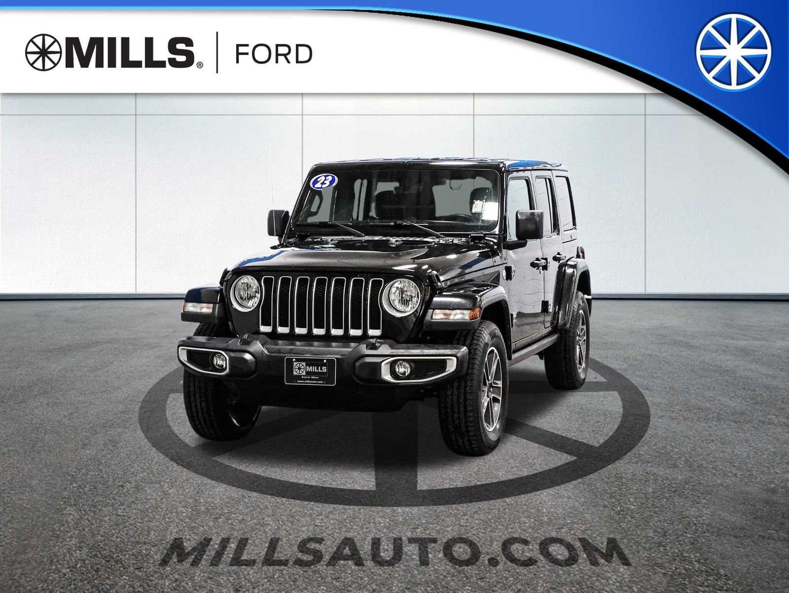 Used 2023 Jeep Wrangler Sahara image 1