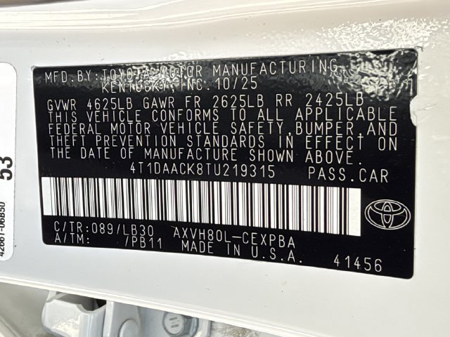 Used 2026 Toyota Camry XSE FWD image 28