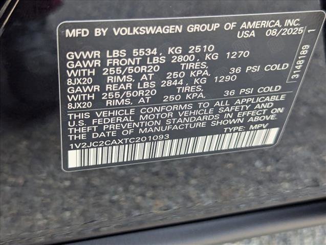 New 2026 Volkswagen Atlas Cross Sport SE image 16